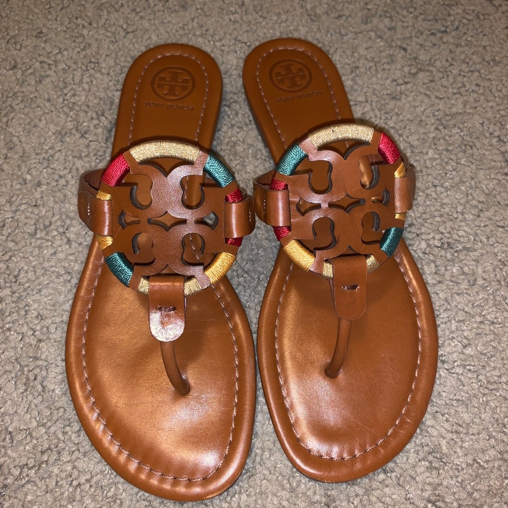 TORY BURCH MILLERS IN VANCHETTA SIZE 8